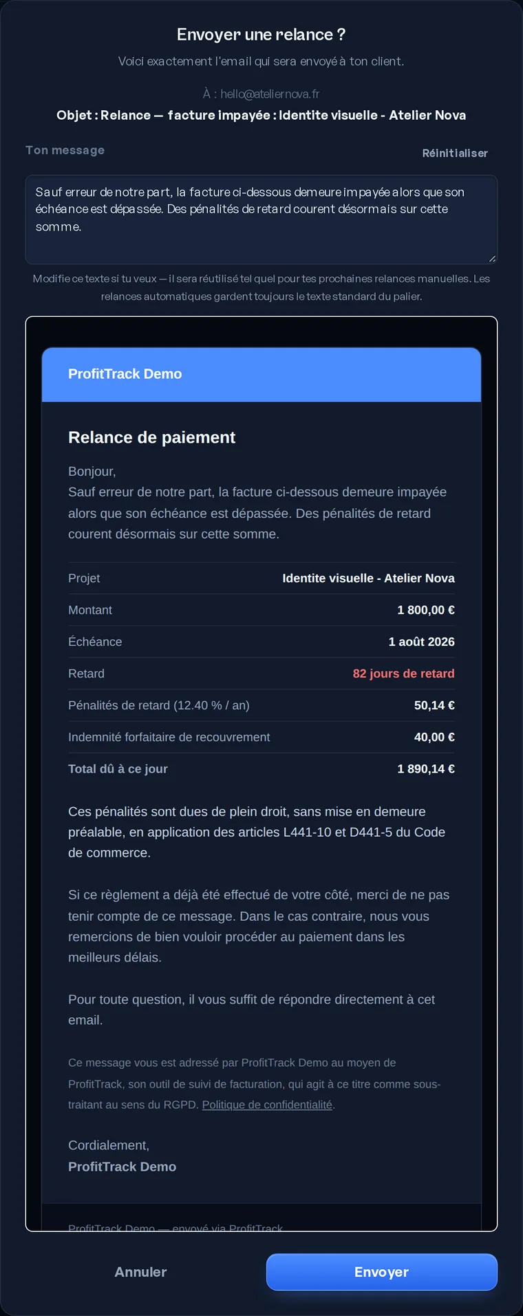 Relances